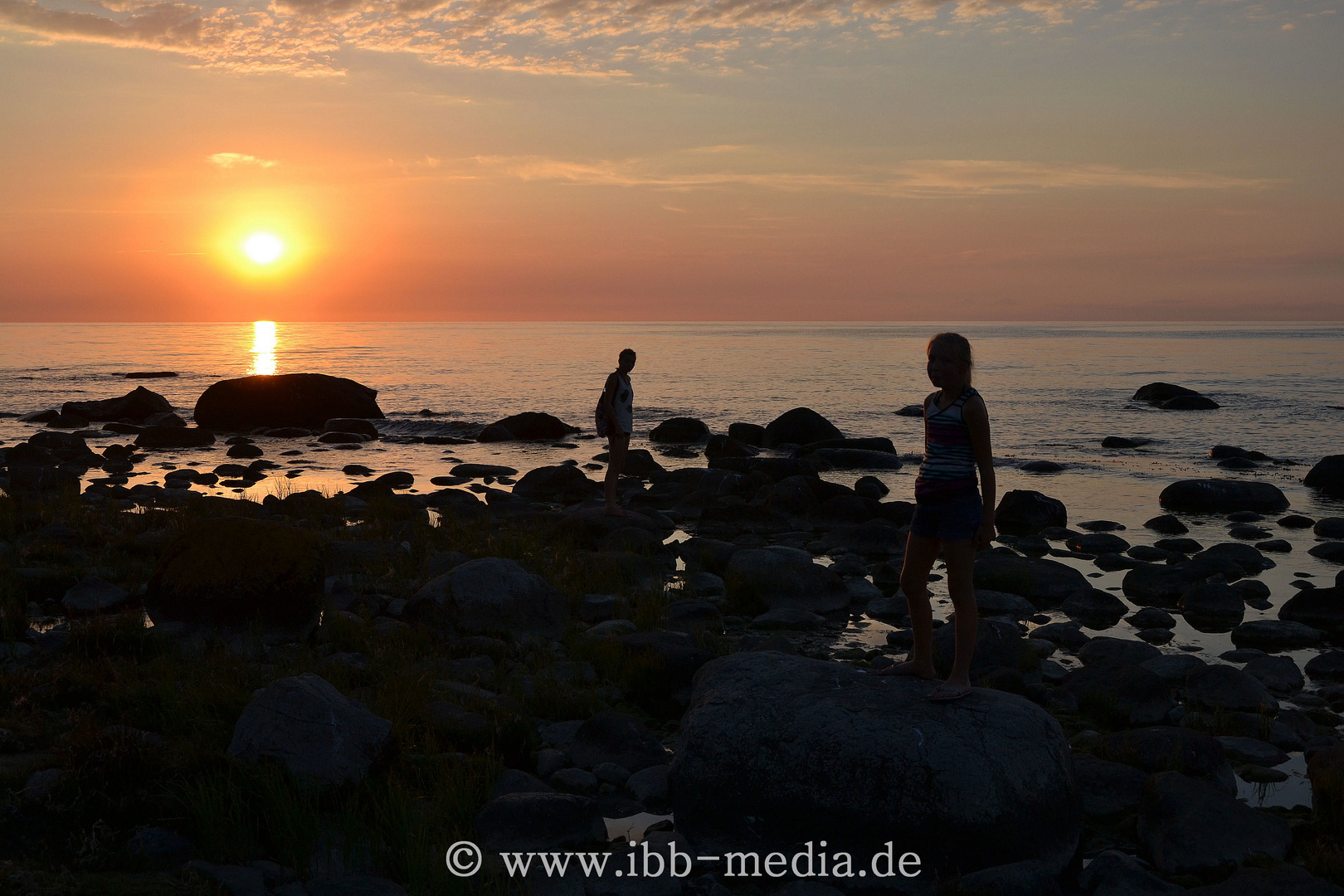 Insel Rügen - Sonnenuntergang Kap Arkona