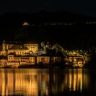 Insel San Giolo bei Nacht