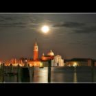 Insel San Giorgio bei Nacht