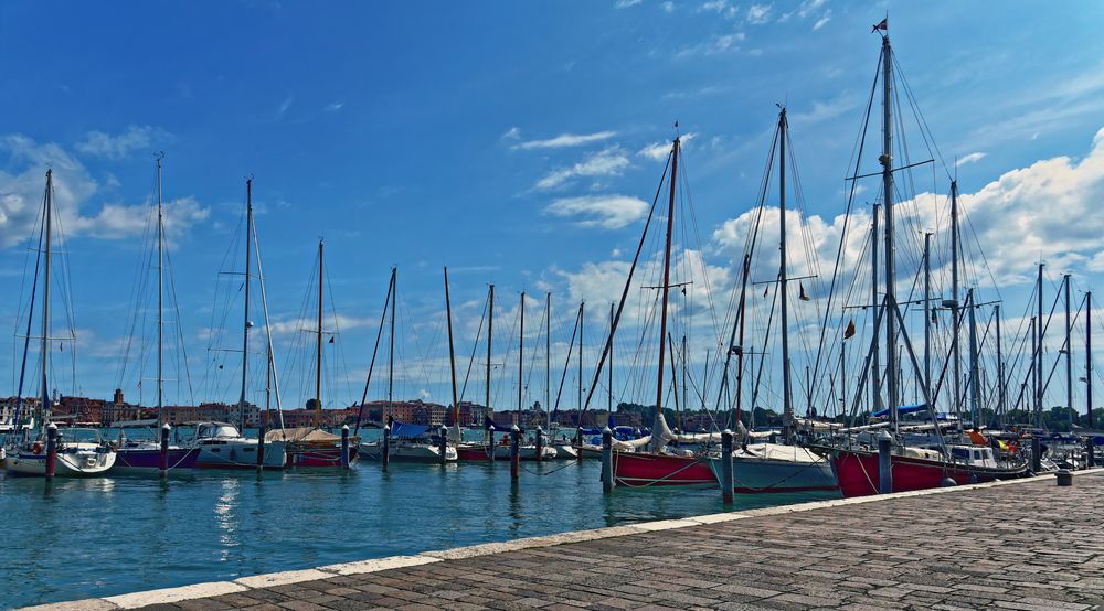 Insel San Giorgio Maggiore - Vela a Venezia -