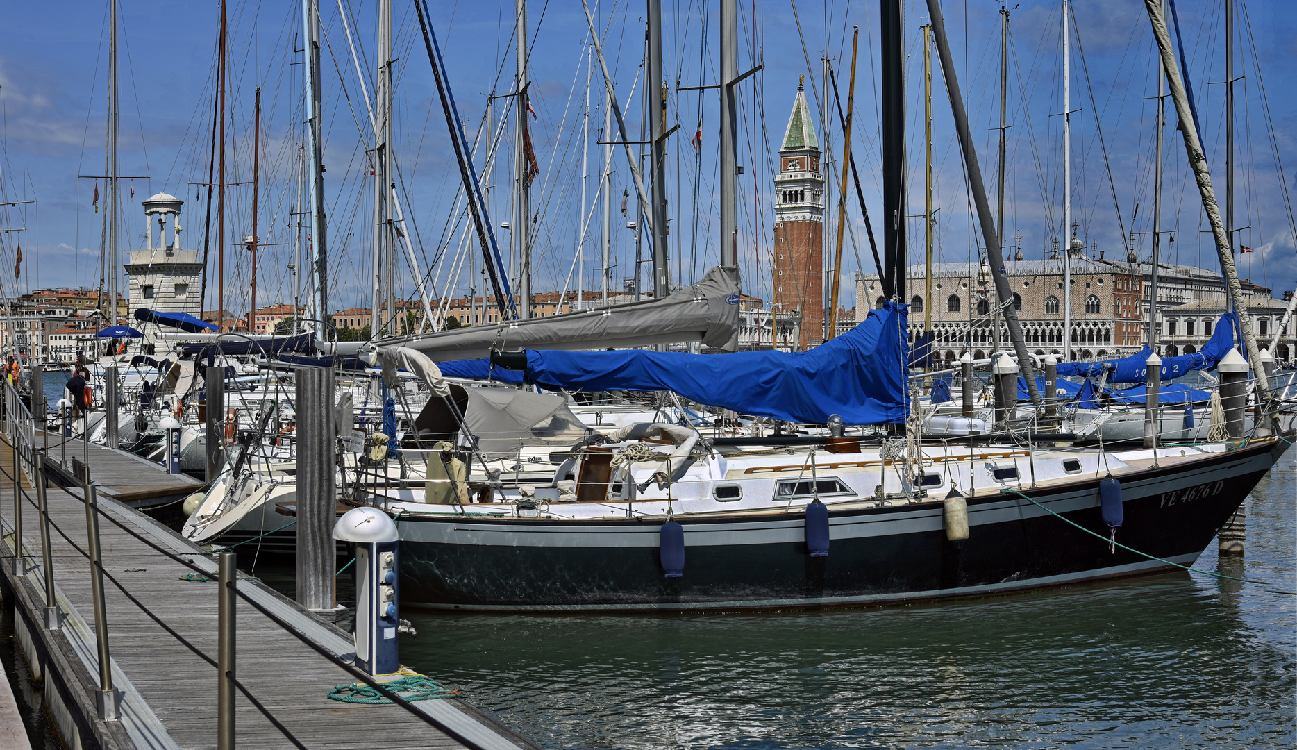 Insel San Giorgio Maggiore - Vela a Venezia -