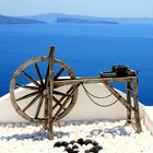 Insel Santorin  -Über den Dächern von Oia auf Santorin ( Thira )-