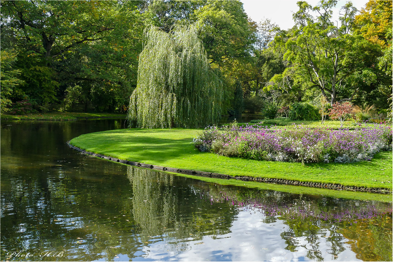  Insel Siebenbergen in der Karlsaue Kassel