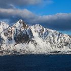 Insel Skrova kurz vor Svolvaer