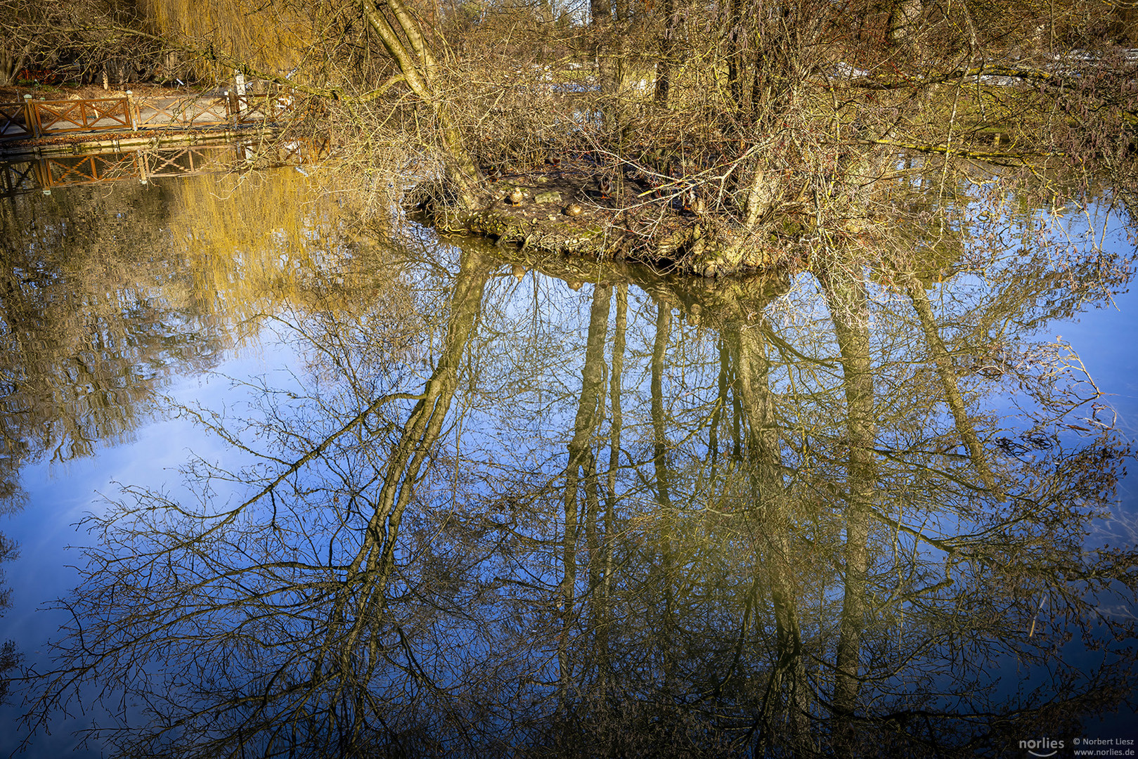 Insel Spiegelung