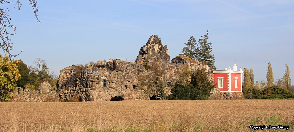 Insel "Stein" im Herbst