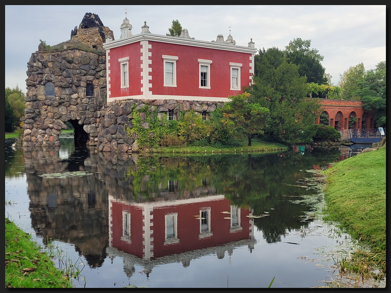 ...Insel »Stein« und Villa Hamilton ...