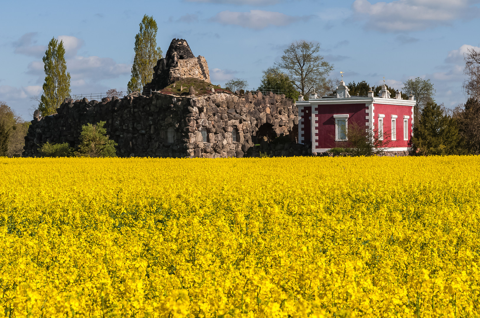 Insel Stein und Villa Hamilton - Wörlitz - Gartenreich Dessau