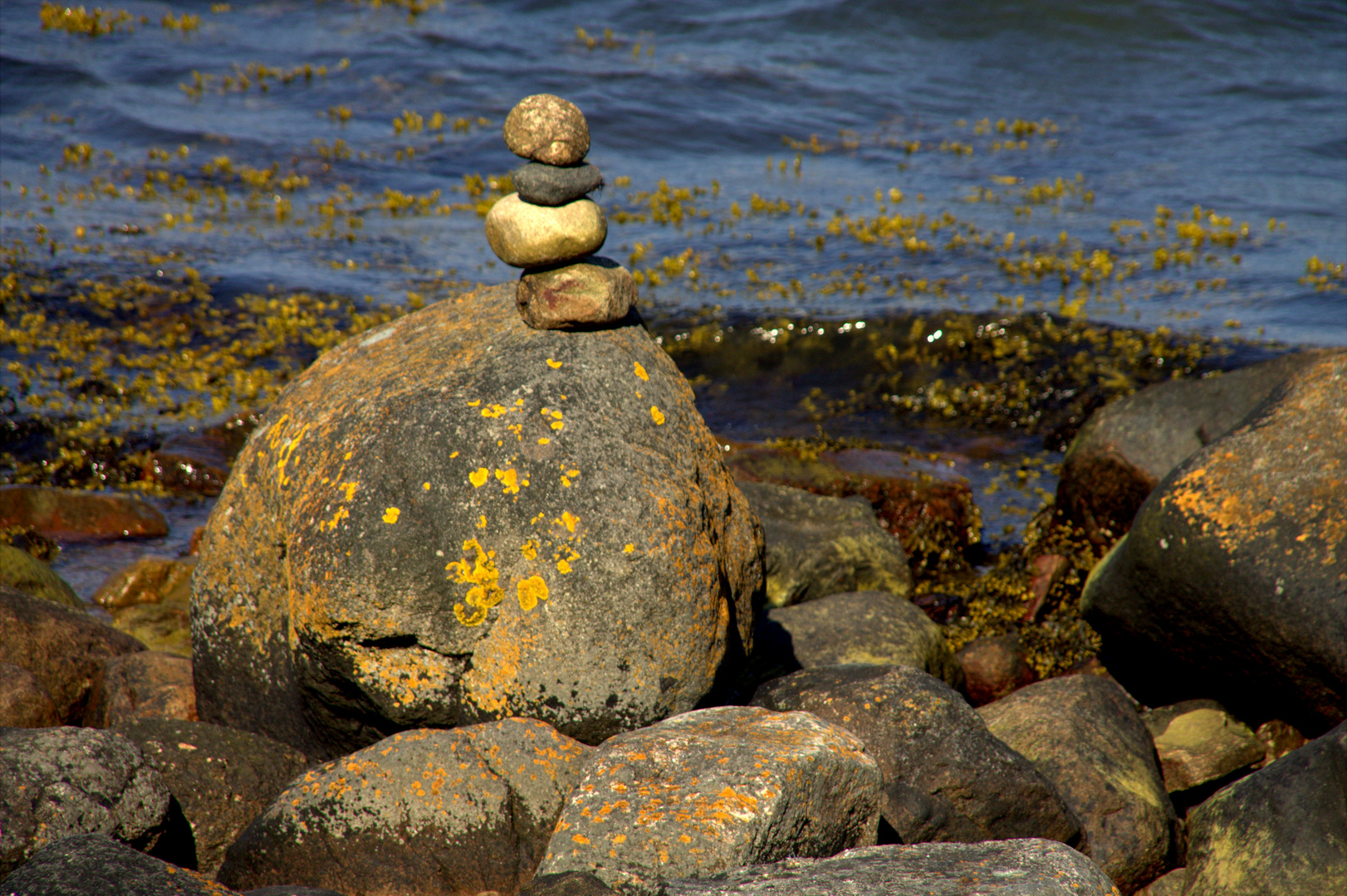 Insel Thurø  -Steinstrand-