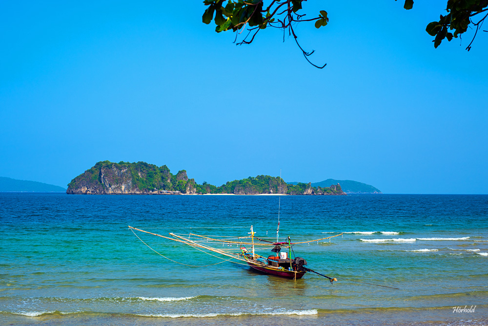 Insel und Boot