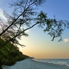 Insel Usedom, Abendstimmung am Strand von Ückeritz