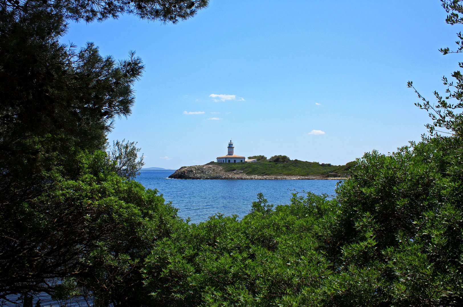 Insel vor Alcanada