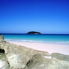 Insel vor White Heaven Beach Australia