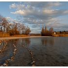 Insel Werd Sonnenuntergang