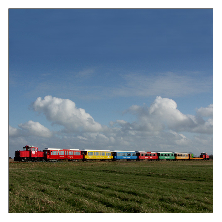 Inselbahn Langeoog Foto & Bild | deutschland, europe, niedersachsen ...