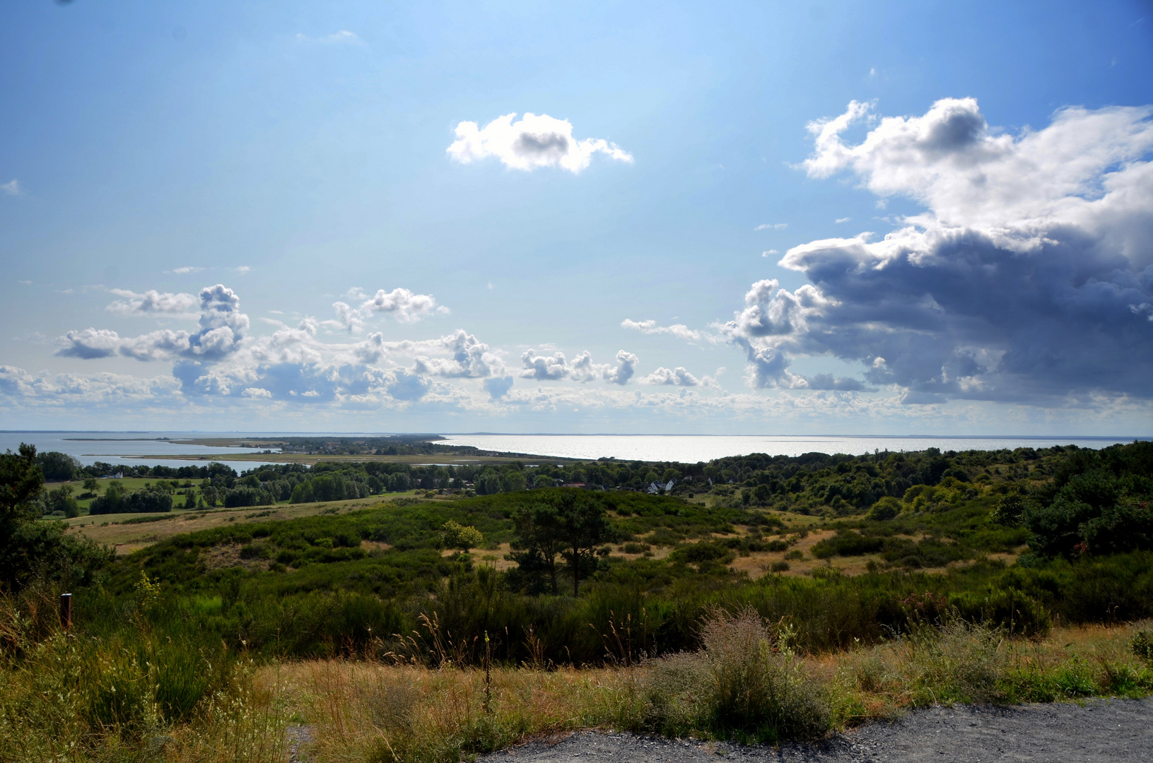 Inselblick im August