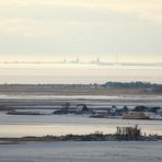 Inselblick im Winter Hiddensee und Stralsund