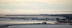 Inselblick im Winter Hiddensee und Stralsund