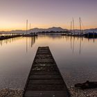 Inselblick in Gstadt am Chiemsee 