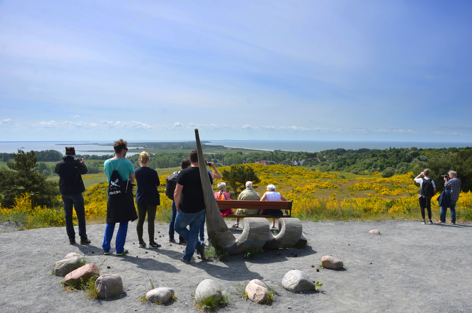 Inselblick  Sonnenuhr