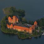 Inselburg Trakai mal von oben!!!