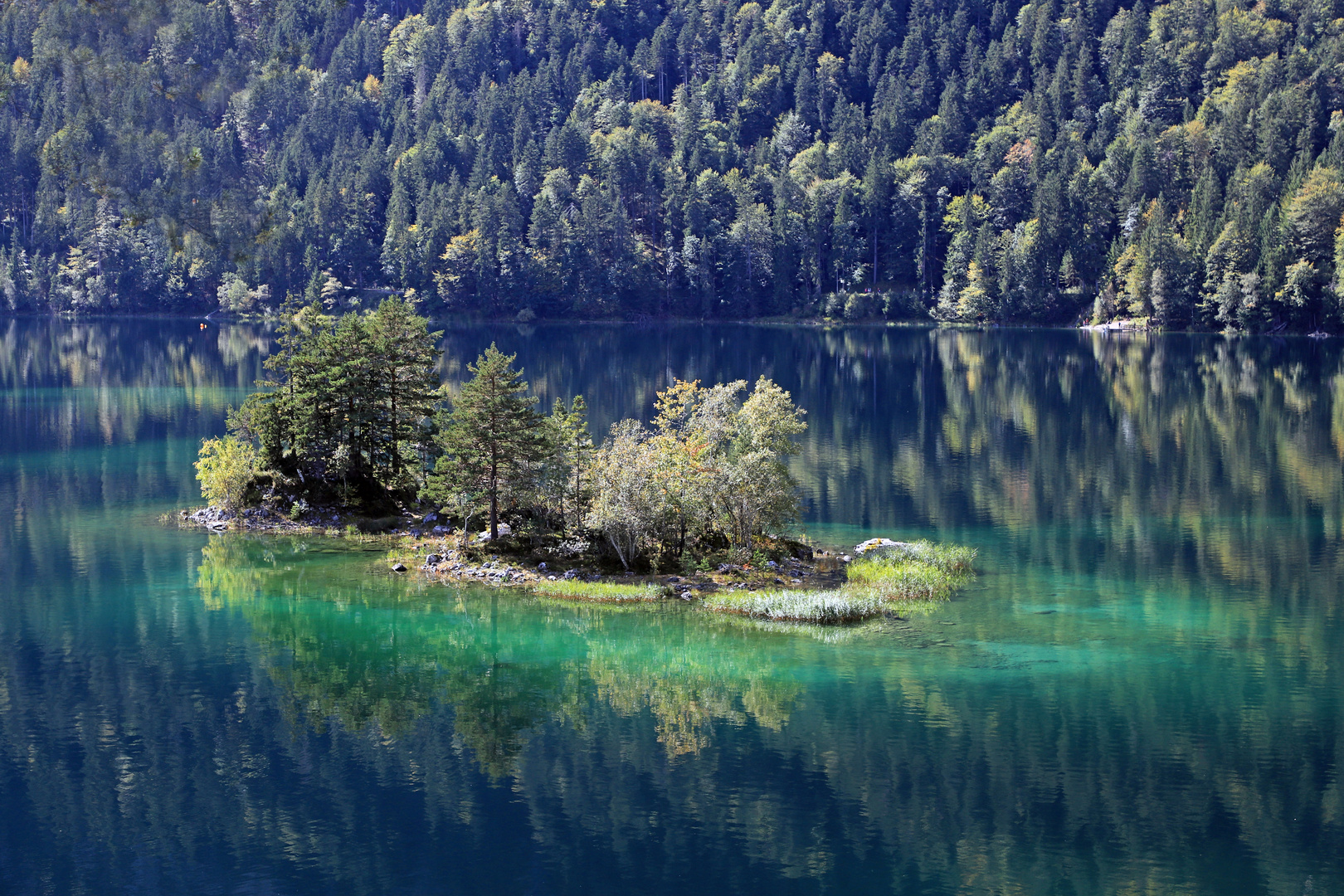 Inselchen im Eibsee