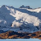 Inselgruppe der LOFOTEN zwischen Raftsund und Svolvaer