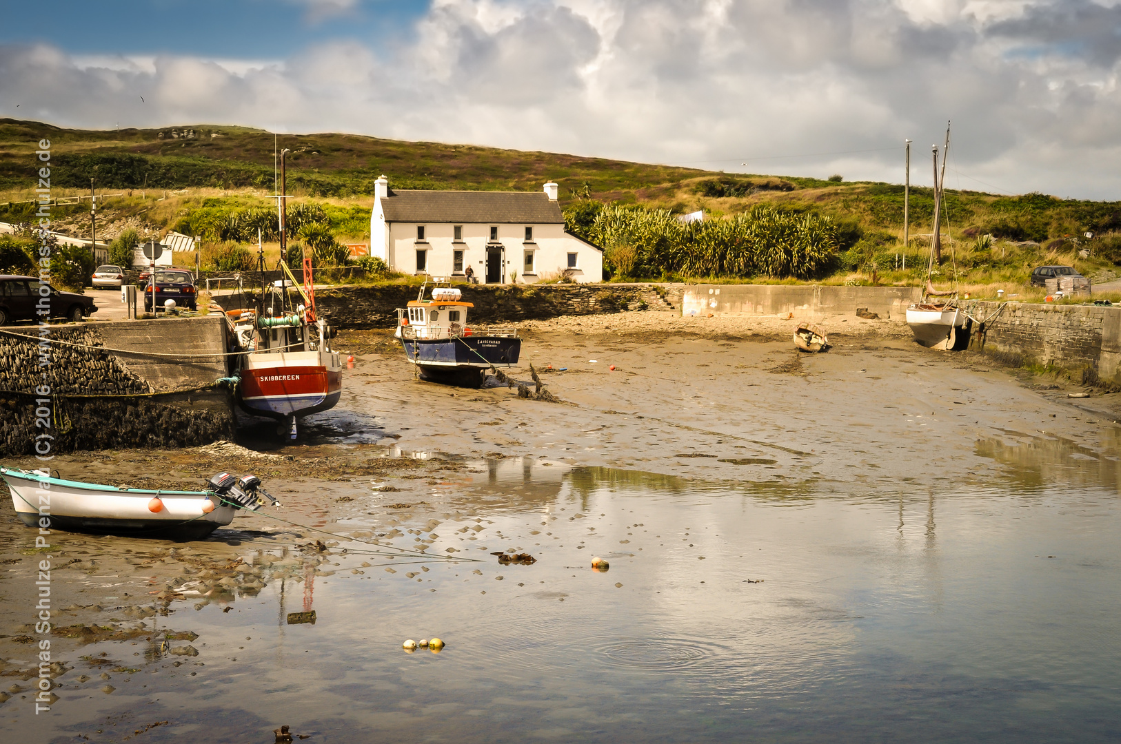 Inselhafen vor Irland