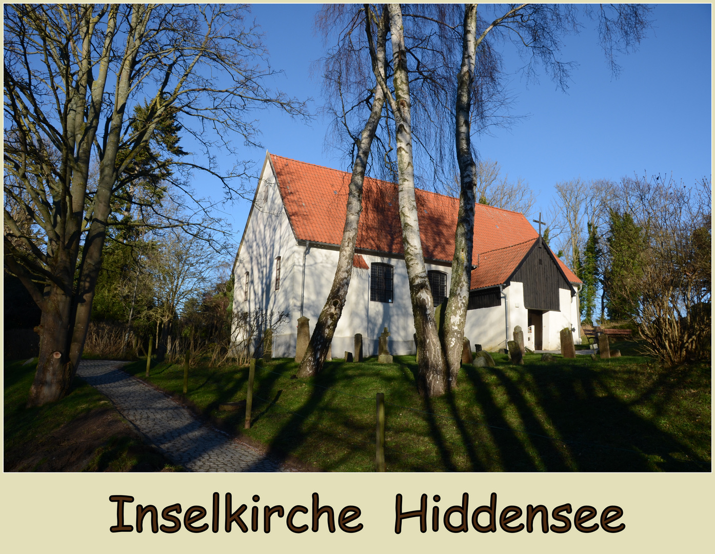 Inselkirche in Kloster Hiddensee 