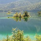 Inseln auf dem Eibsee