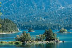 Inseln im Eibsee