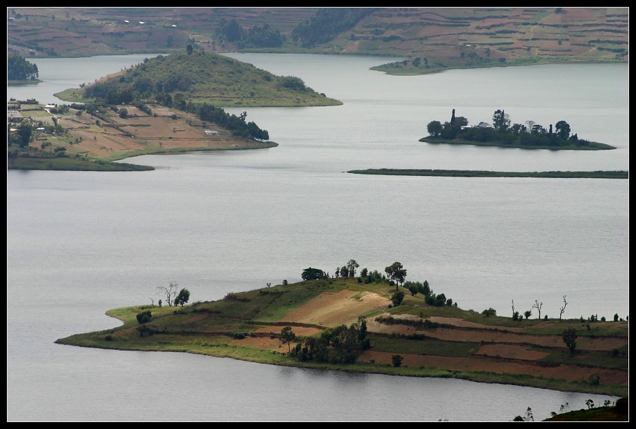 Inseln im Lake Bunyonyi, Uganda