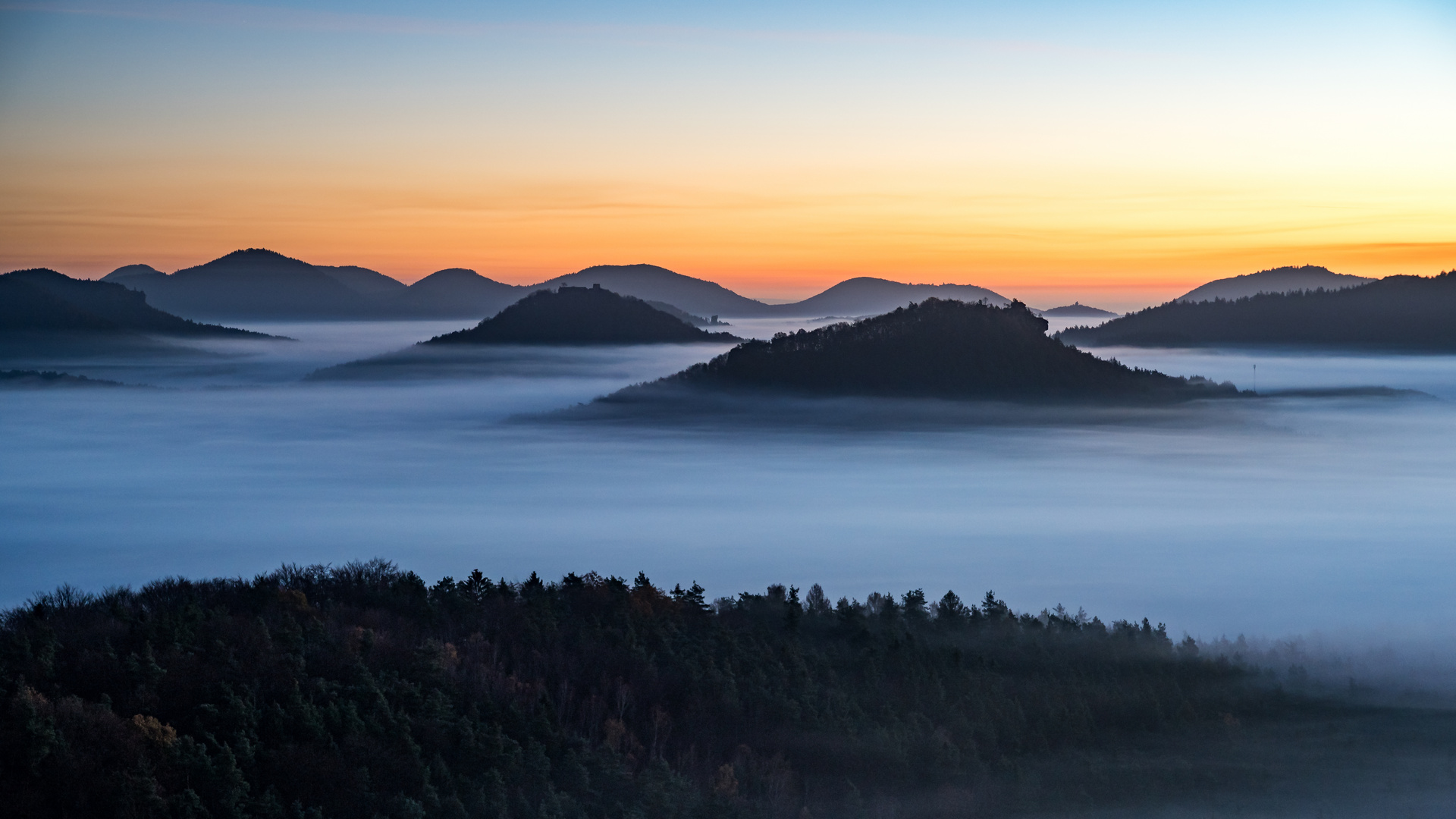 Inseln im Pfälzer Meer