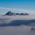 Inseln im Wolkenmeer