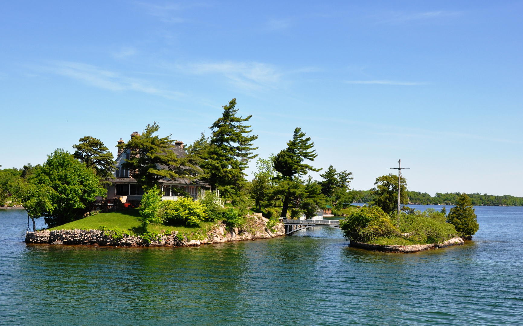 Inseln in den Thousand Islands