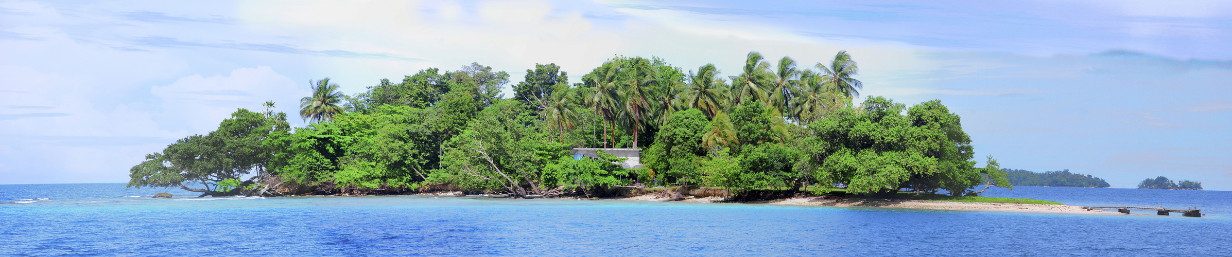 Inselpanorama bei madang