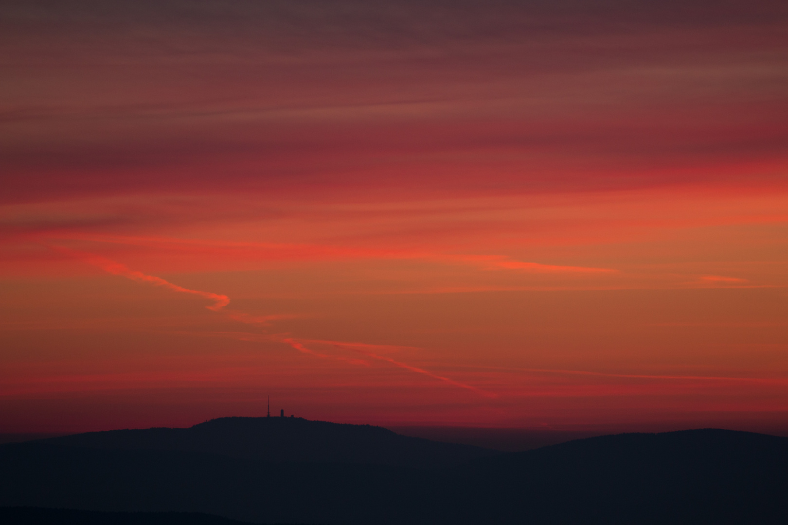 Inselsberg bei Sonnenaufgang