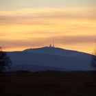 Inselsberg bei Sonnenuntergang