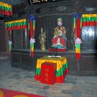 Inside a Naxi tempel Wen Chang Gong in Baisha