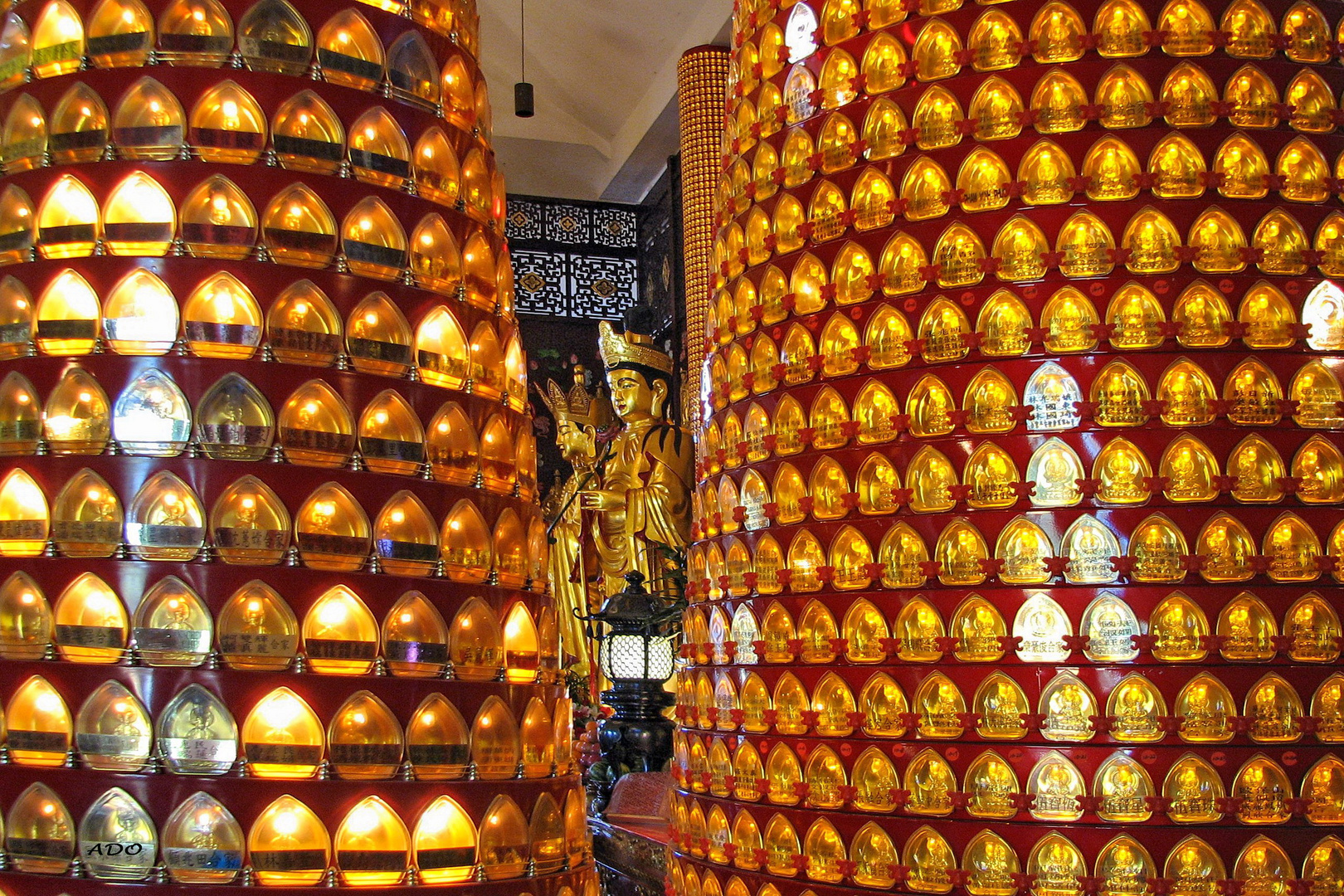 Inside a Prayer Hall