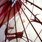 Inside a Tipi