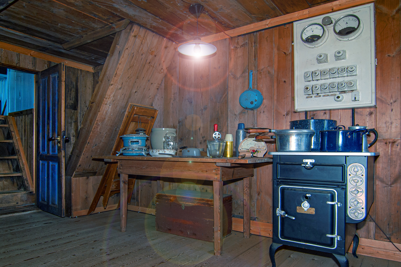 inside an Iceland kitchen