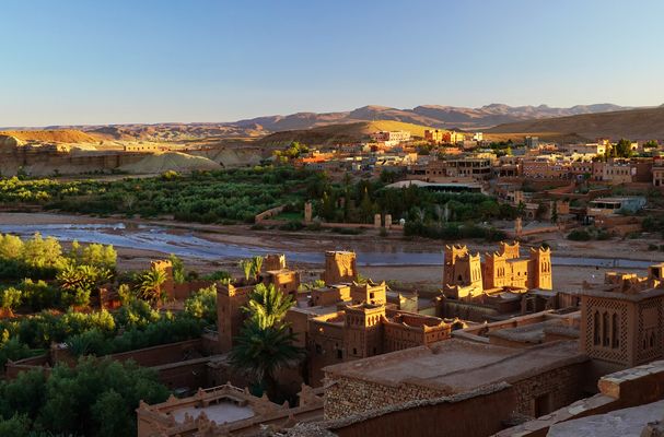 inside  Aït-Ben-Haddou