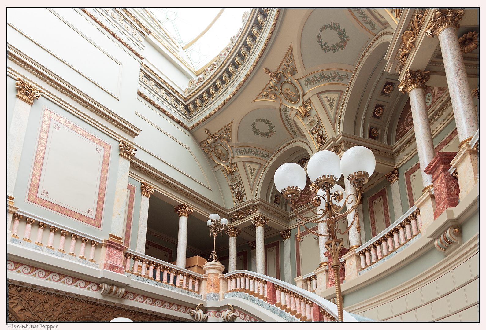 inside Atheneum Bucharest