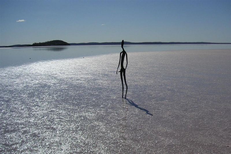 "Inside Australia" on Lake Ballard