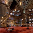 Inside Blue Mosque