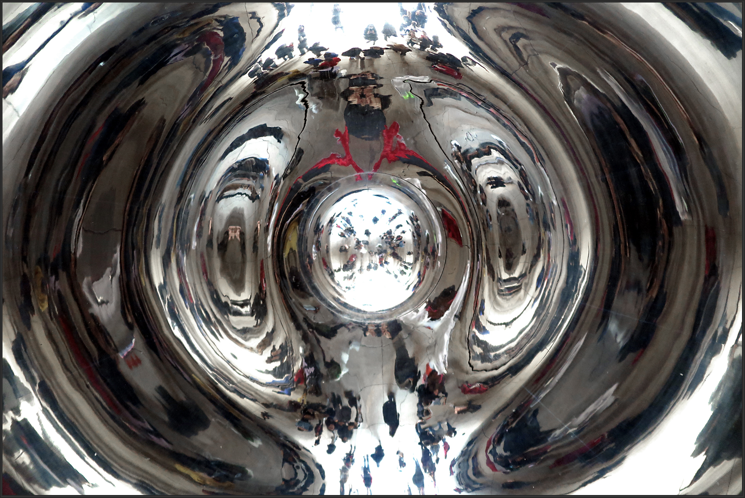 Inside Cloud Gate -Chicago