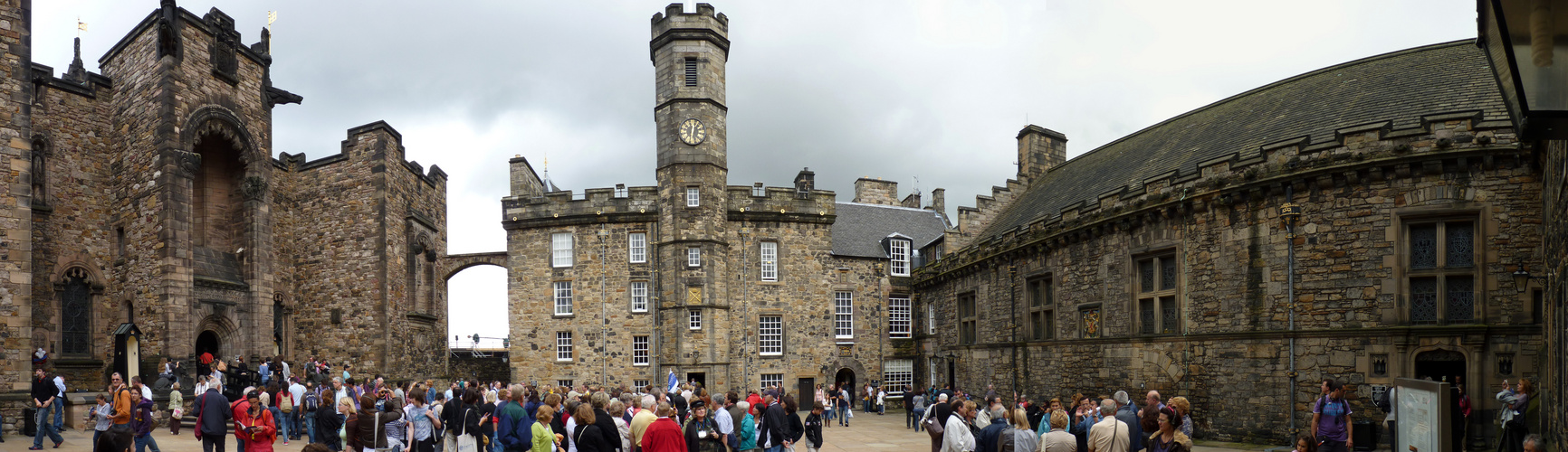 Inside Edinburgh Castle