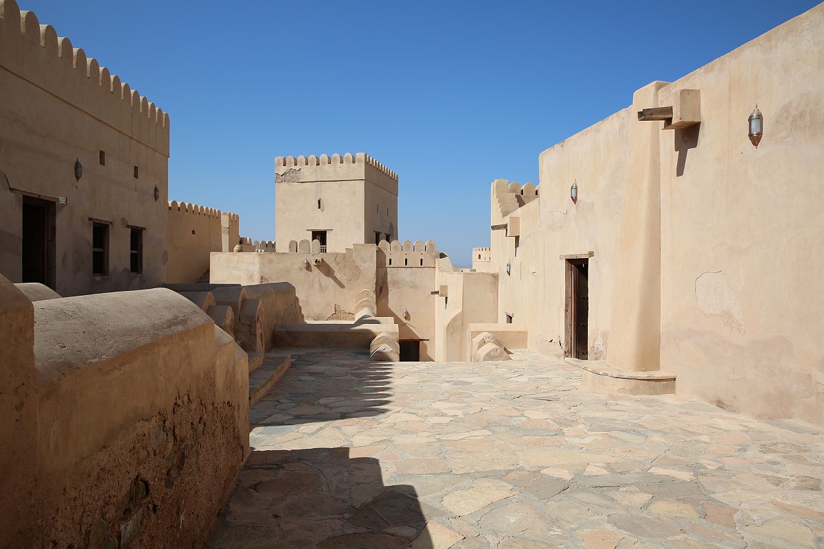 Inside Fort Nakhl