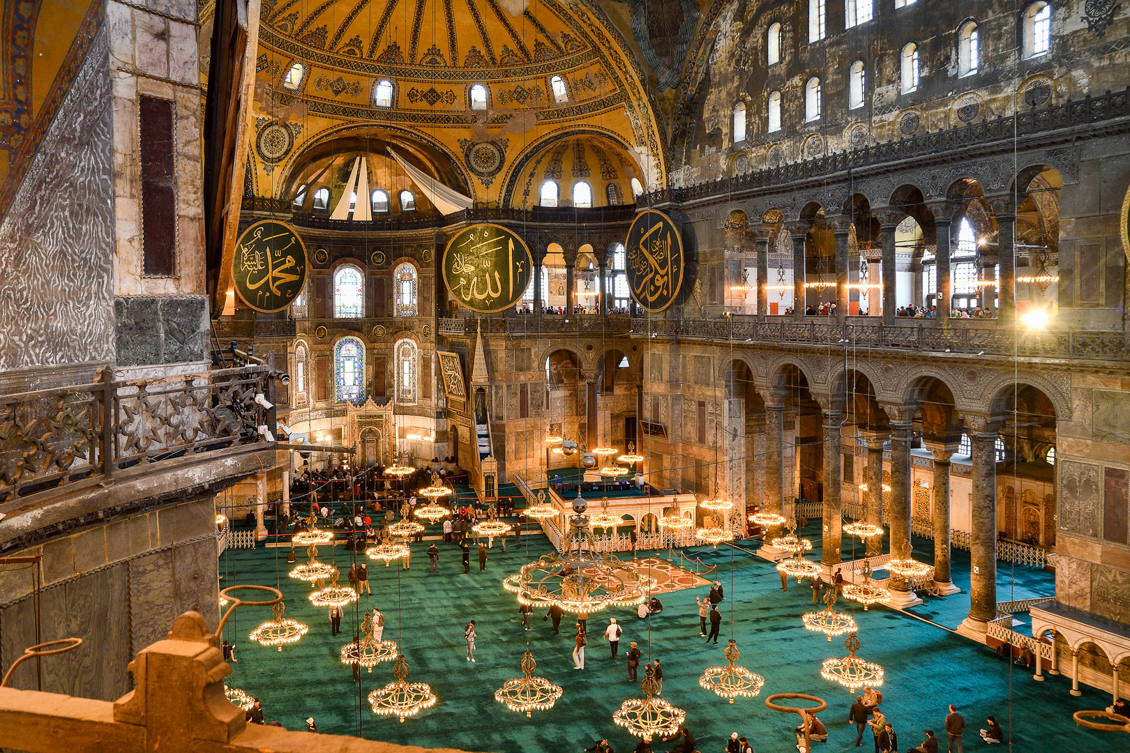 Inside Hagia Sophia (1)